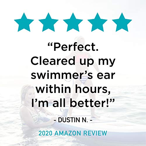 Ear Drops for Swimmers Ear, Hyland's Earache Drops for clogged ears, fast, na...