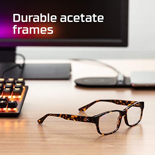 HyperX Spectre 1st Edition - Gaming Eyewear, Blue Light Blocking Glasses, UV ...