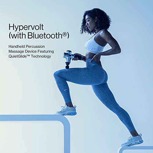 Hypervolt Bluetooth, Featuring Quiet Glide Technology - Handheld Percussion M...