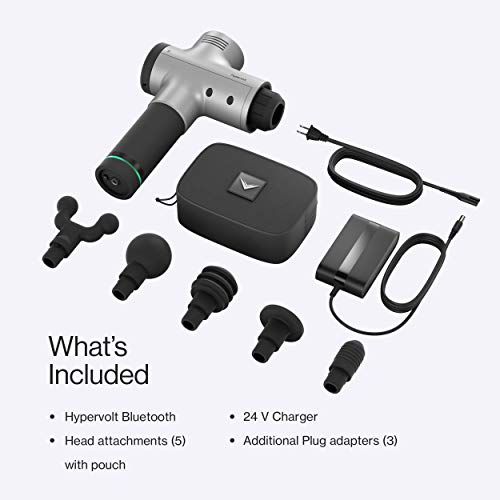 Hypervolt Bluetooth, Featuring Quiet Glide Technology - Handheld Percussion M...