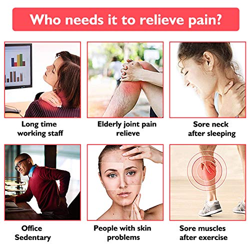 HYUNLAI Red Light Therapy Lamp in Deep Red 660nm Near Infrared 850nm Red Ligh...