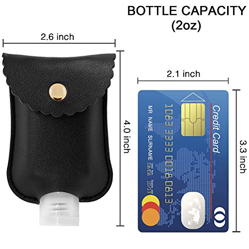 Hzran Portable Squeeze Bottle, Empty Leakproof Plastic Travel Bottle with Lea...