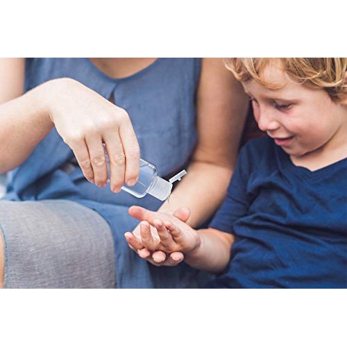 Hzran Portable Squeeze Bottle, Empty Leakproof Plastic Travel Bottle with Lea...