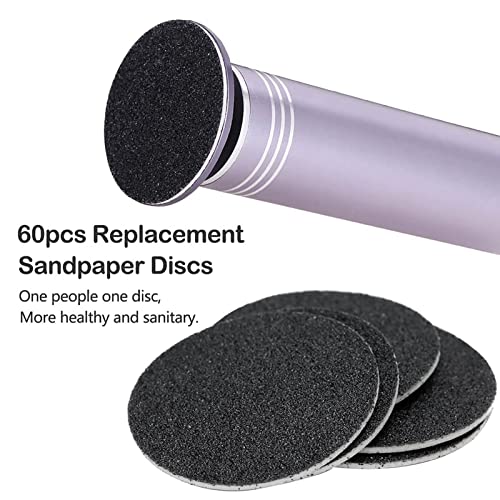 Upgraded Electric Foot Sander Callus Remover (Speed Adjustable) with 60pcs Re...