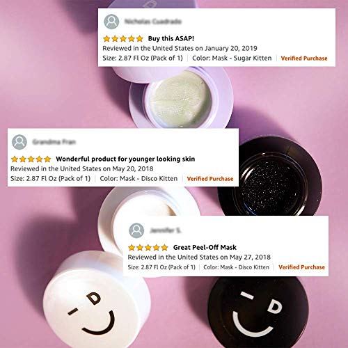 I DEW CARE Mini Meow Trio | Peel Off Face Mask Set: Hydrating, Illuminating, ...