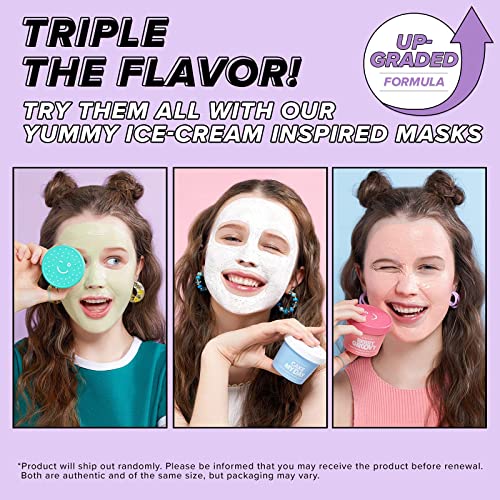 I DEW CARE Mini Scoops | Travel Sized Wash Off Face Mask Skin Care Trio | Sel...