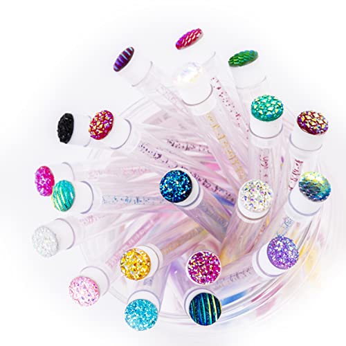 i-Laesh 50 Pcs Lash Brush Eyelash Brushes for Eyelash Extensions Spoolies Cle...