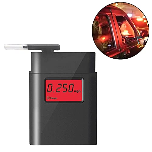 iayokocc Breathalyzer, Professional Personal Alcohol Tester with 5 Mouthpiece...