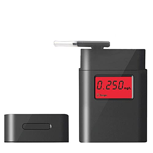 iayokocc Breathalyzer, Professional Personal Alcohol Tester with 5 Mouthpiece...