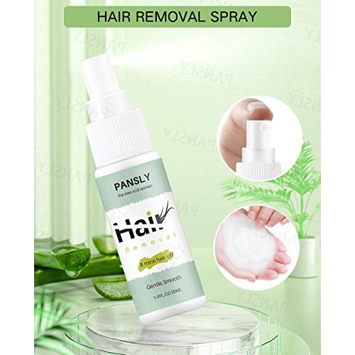 Hair Inhibitor,Painless Non-Irritating Hair Stop Growth Spray,Hair Removal Sp...