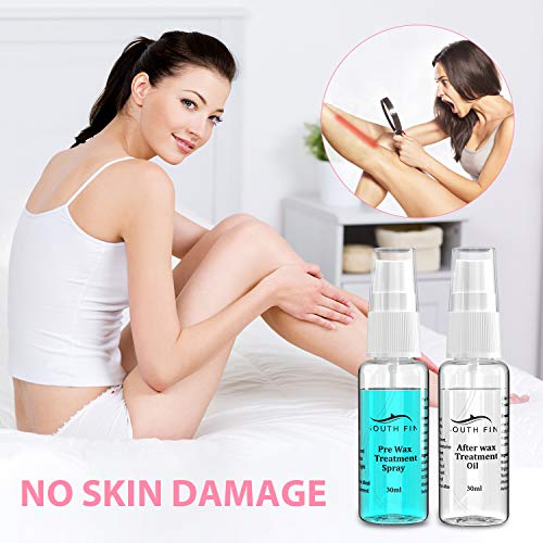 Waxing Kit Wax Warmer for Women - iBealous Hair Removal Pearl Wax Kit with 4 ...