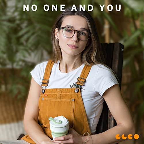 IBOANN 3 Pack Blue Light Blocking Glasses Women/Men, Round Fashion Retro Fram...