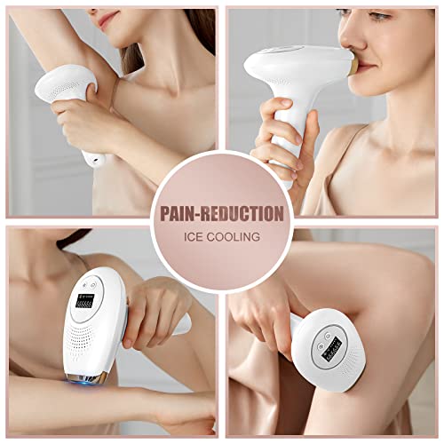 FDA Cleared Hair Removal for Women and Men, At Home High Energy IPL Hair Remo...
