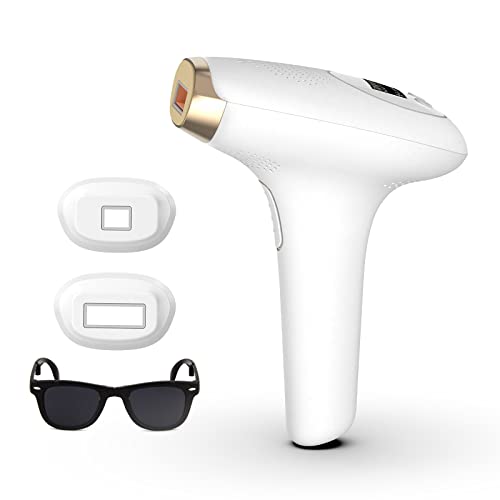 FDA Cleared Hair Removal for Women and Men, At Home High Energy IPL Hair Remo...