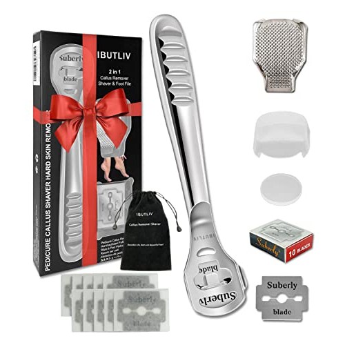 15Pcs Callus Shaver, Callus Remover for Feet, Heel Hard Skin, Corn Callous Re...