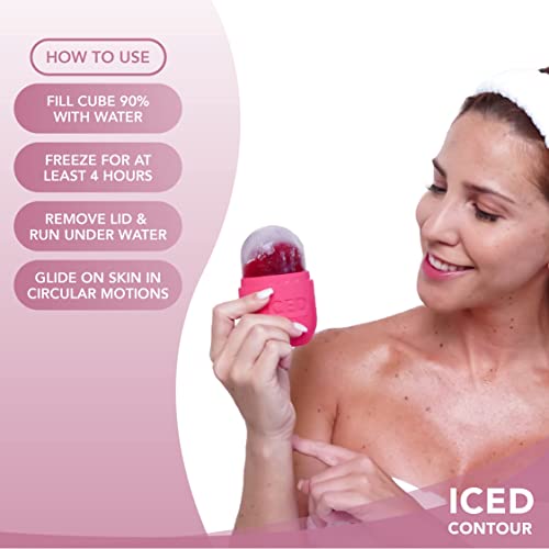 Iced Contour Ice Roller for Face, Ice Face Roller for Eyes, Neck and Cold The...