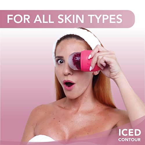 Iced Contour Ice Roller for Face, Ice Face Roller for Eyes, Neck and Cold The...