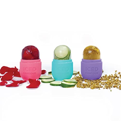 Iced Contour Ice Roller for Face, Ice Face Roller for Eyes, Neck and Cold The...