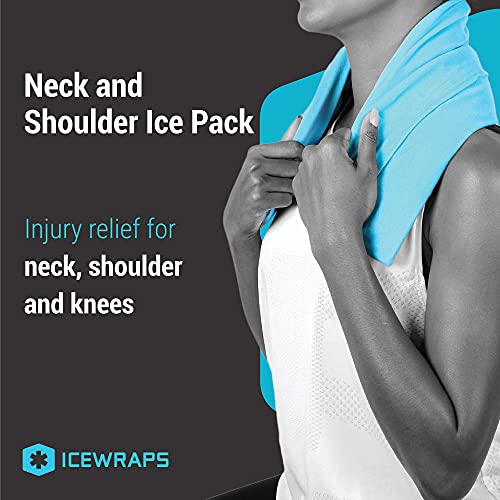 IceWraps Cold Therapy Clay Pack with Cover (Extra Large 7”x28”) | Clay Ice Pa...