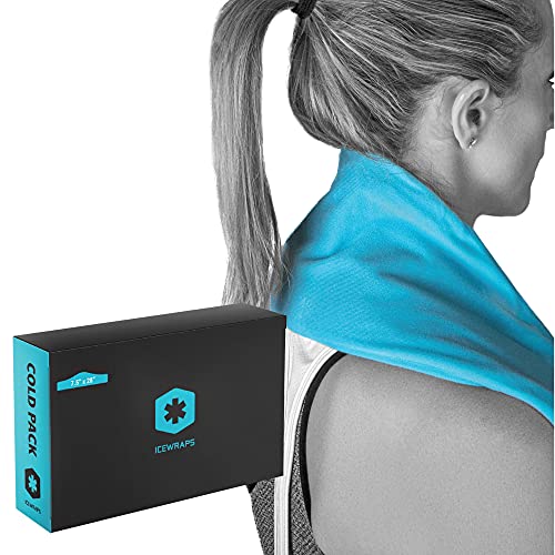 IceWraps Cold Therapy Clay Pack with Cover (Extra Large 7”x28”) | Clay Ice Pa...