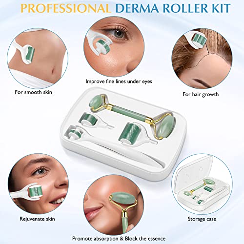 Derma Roller Microneedle Micro Dermaroller: Needle Facial Microneedling Needl...
