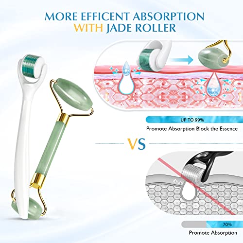 Derma Roller Microneedle Micro Dermaroller: Needle Facial Microneedling Needl...