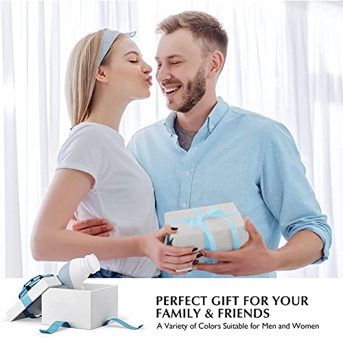 Facial Cleansing Brush Face Scrubber: Electric Exfoliating Spin Cleanser Devi...