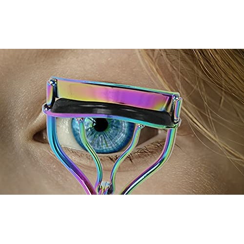 Iconikal Metal Eyelash Curler Set, Rainbow, 4-Pack