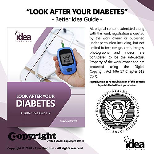 ReliOn Lancing Device +Look After Your Diabetes - Better Idea Guide | Include...