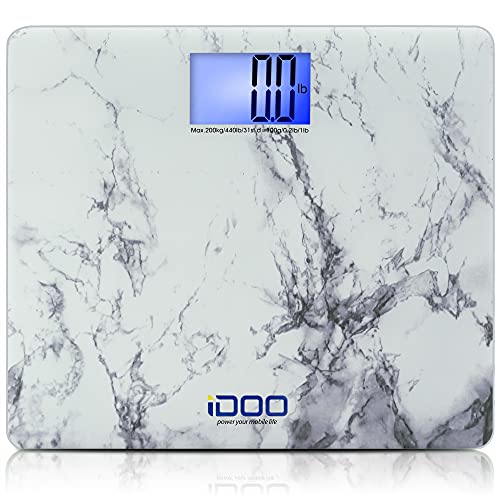 iDOO Bathroom Scale, Highly Accurate Smart Digital Body Weight Scale with Lar...