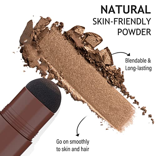 Eyebrow Stamp Stencil Kit, Eyebrow Definer with Brush and Trimmer, Waterproof...