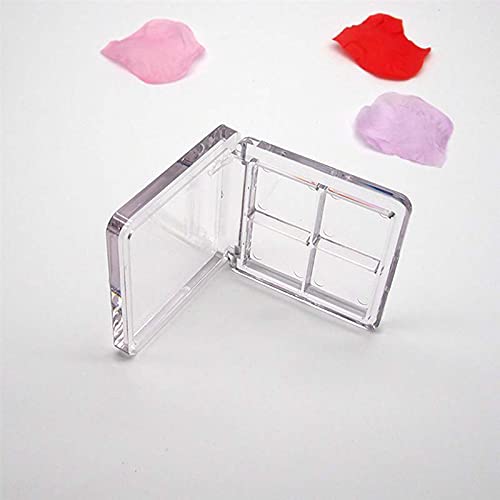 IETONE 10 Pcs Eyeshadow Distributing Palette, Empty Eyeshadow Dishes Square T...