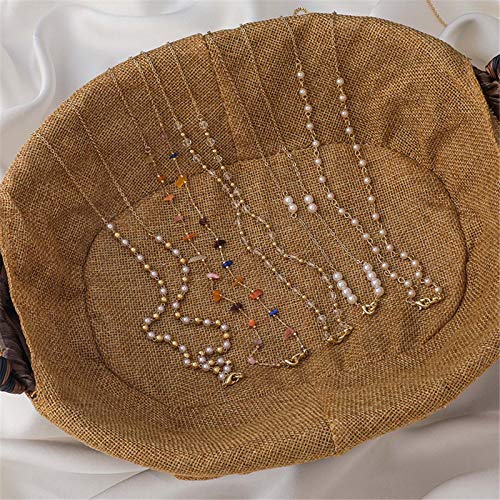 IETONE 5 Pieces Lanyard Neck Strap Chain Clip, Crystal Pearls Mask Lanyard Ho...