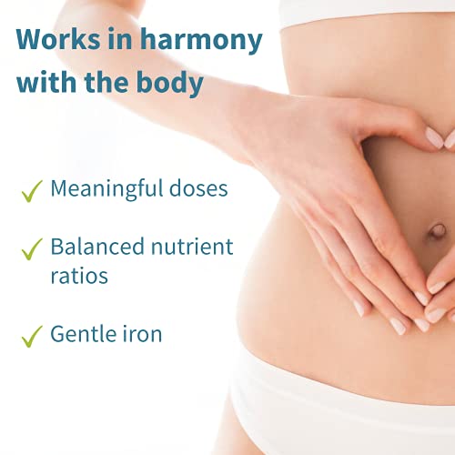 Pure & Essential Advanced Multivitamin & Minerals for Women with Iron, Sustai...