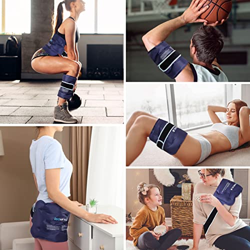 IGOHEALS Ice Pack for Injuries Reusable,Back Pain Relief Hot Cold Therapy Pac...