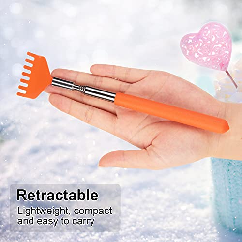Back Scratchers - iGreely 5-Pack Handy Extendable Portable Telescopic Stainle...