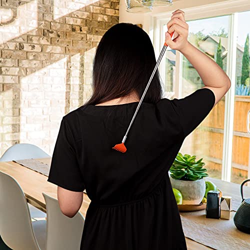 Back Scratchers - iGreely 5-Pack Handy Extendable Portable Telescopic Stainle...