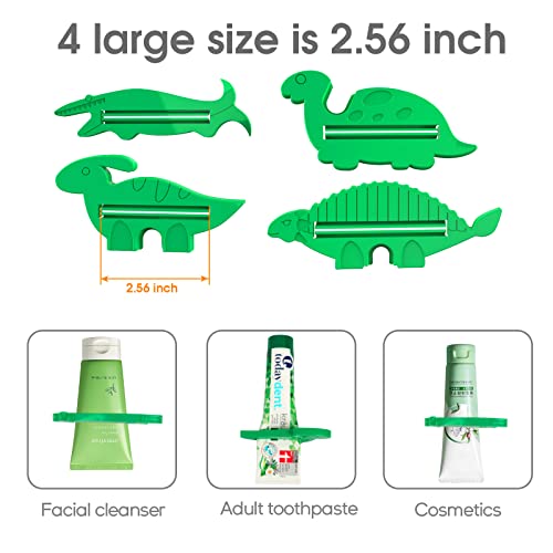 iHave Toothpaste Squeezer, 8 PCS Toothpaste Dispenser for Toothpaste and Clea...