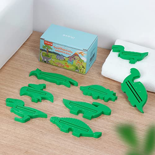 iHave Toothpaste Squeezer, 8 PCS Toothpaste Dispenser for Toothpaste and Clea...