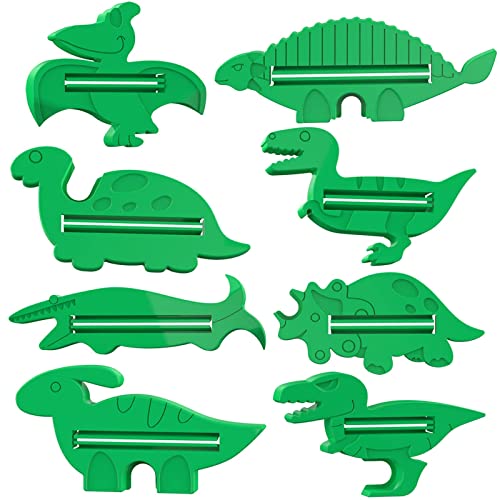 iHave Toothpaste Squeezer, 8 PCS Toothpaste Dispenser for Toothpaste and Clea...