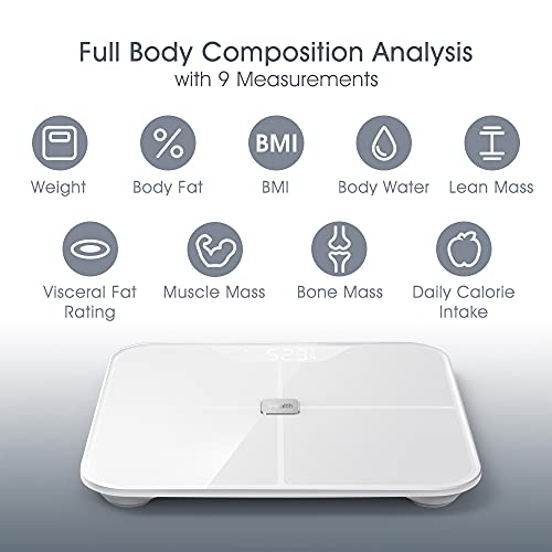 iHealth Nexus Body Fat Scale Smart BMI Scale Digital Bathroom Bluetooth Weigh...