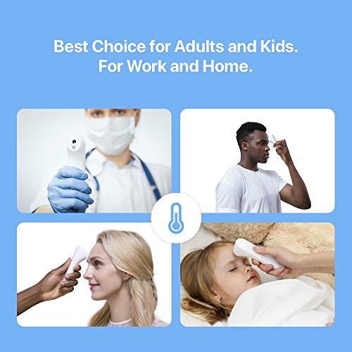 iHealth No-Touch Forehead Thermometer, Digital Infrared Thermometer for Adult...