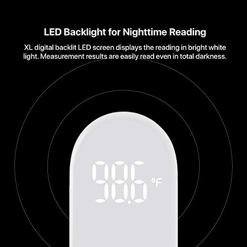 iHealth No-Touch Forehead Thermometer, Digital Infrared Thermometer for Adult...