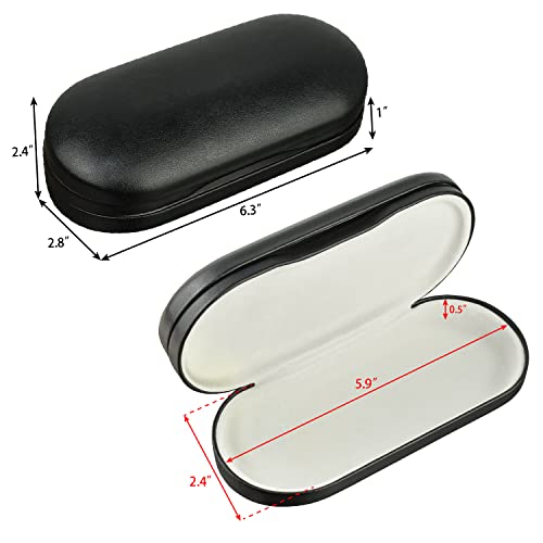Ikee Design 2 in 1 Glasses and Contact Lens Case With Mirror, Double Sided Po...