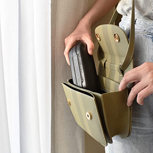 Ikee Design 2 in 1 Glasses and Contact Lens Case With Mirror, Double Sided Po...