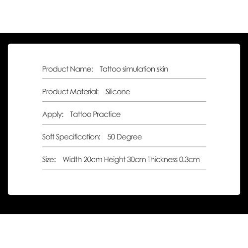 Illusionist Extra Large 3mm Thick Double Sided Synthetic Tattoo Microblading ...