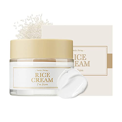 [I'm From] Rice Cream 1.69 Ounce, 41% rice bran essence with ceramide | Glowi...