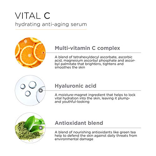 IMAGE Skincare VITAL C Hydrating Anti-aging Serum with Hyaluronic Acid - Pote...