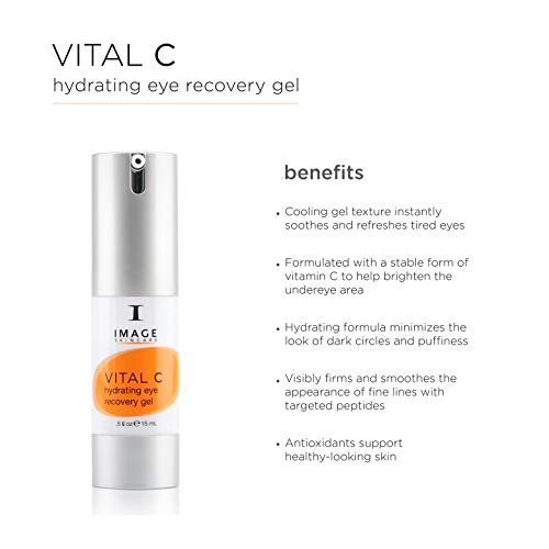 IMAGE Skincare Vital C Hydrating Eye Recovery Gel-formulated with Vitamin C a...
