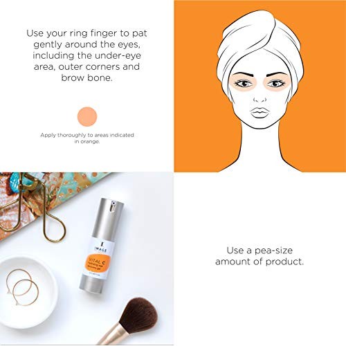 IMAGE Skincare Vital C Hydrating Eye Recovery Gel-formulated with Vitamin C a...